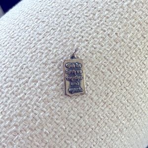 James Avery Charm “God be with us together and apart.”